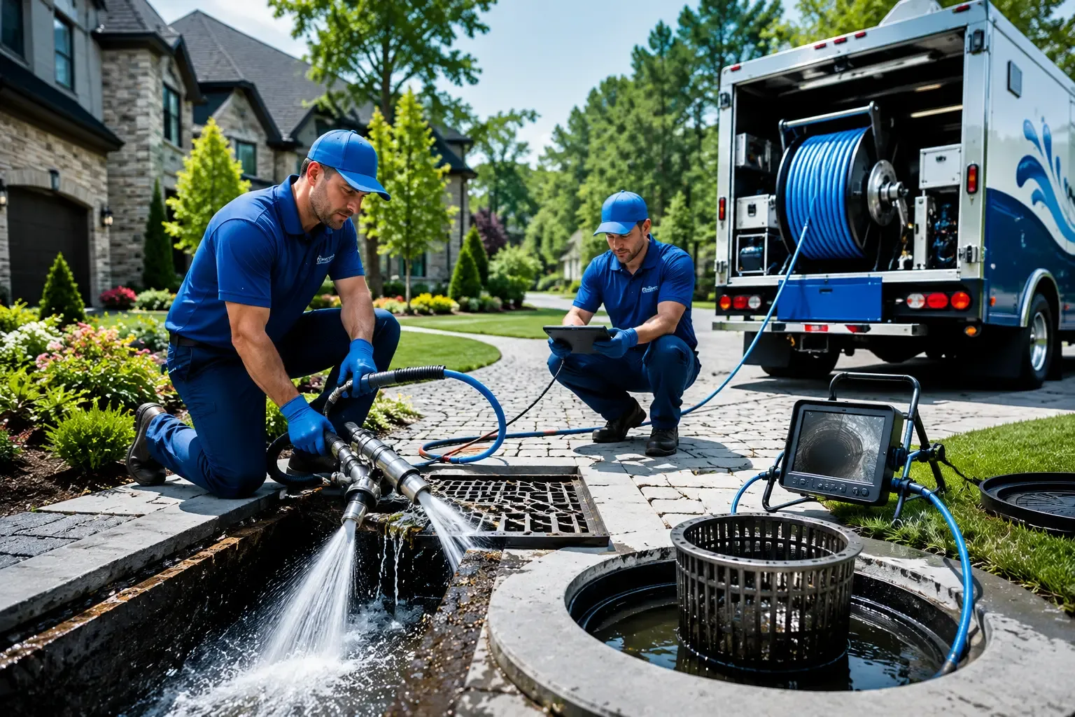 Local outdoor drain cleaning professionals in Atomic City, ID